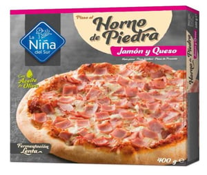 pizza cong. jamon horno piedra 400gr