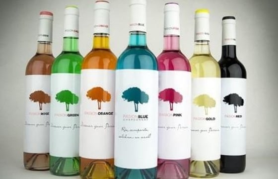 colores en los vinos
