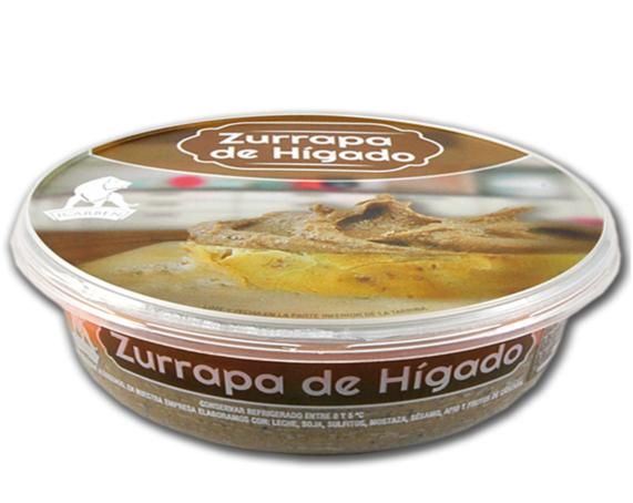 zurrapa de higado icarben 250 grs.