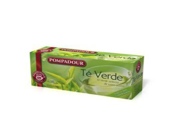 te verde pompadur 25 sobres