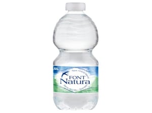 agua mineral font natura pet 50cl