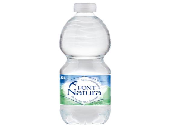 agua mineral font natura pet 50cl