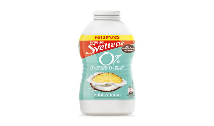 yogur liquido piña-coco 0% sveltesse 750 grs