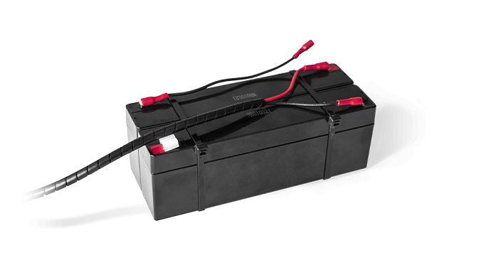 Motorline - Kit baterias 2,2 Ah para corredera Bravo 524 KBAT2.2AH