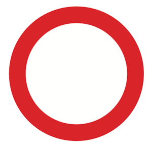 circulación prohibida mopu 60cm n1