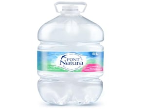 agua mineral font natura 5lt