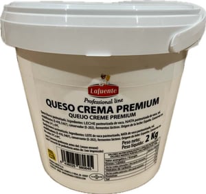 queso crema la fuente premium 2kg