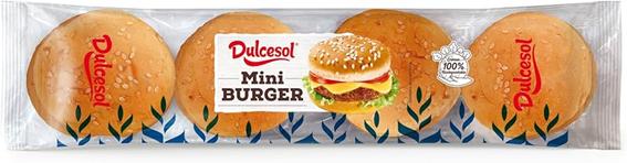 pan mini burger dulcesol 190 grs. 8u.