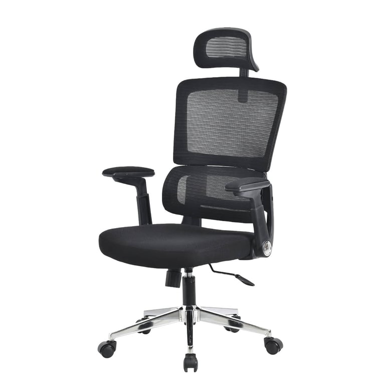 silla de oficina con brazos (kit)