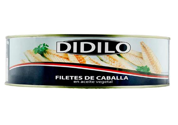 filete de caballa en aceite vegetal didilo ro-900