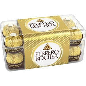 bombon ferrero rocher 16ud 200gr
