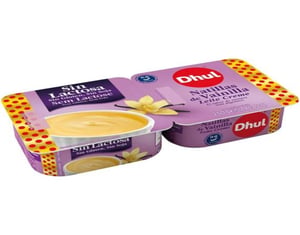 natillas vainilla s/lact.dhul 2x125gr.