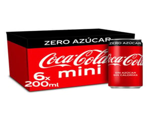 coca cola zero lata 6*20cl