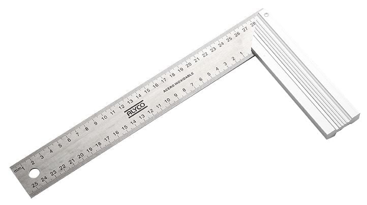 ESCUADRA ACERO INOXIDABLE 250X130 MM