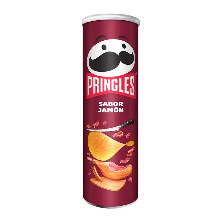 patatas f.jamon pringles 165 gr.