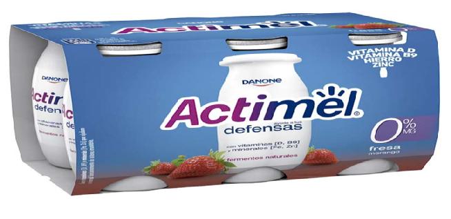 yogur liq.fresa danone actimel 6x100gr.