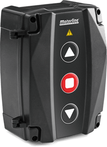 motorline - central para enrollable con botonera mc76