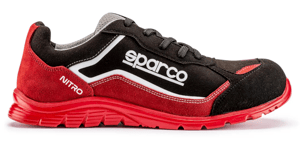 zapaptilla sparco nitro marcus esd s3 scr rojo-negro