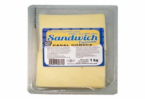 queso sandwich lonchas 1 kg