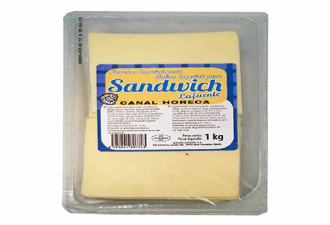 queso sandwich lonchas 1 kg