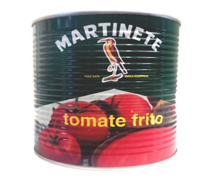 tomate frito martinete lata 3 kg (neto 2,65 kg.)