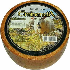 queso oveja curado eminencia 1/2pza