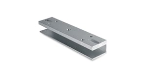 motorline - ub800 - soporte cristal para cerradura electromagnética ef380