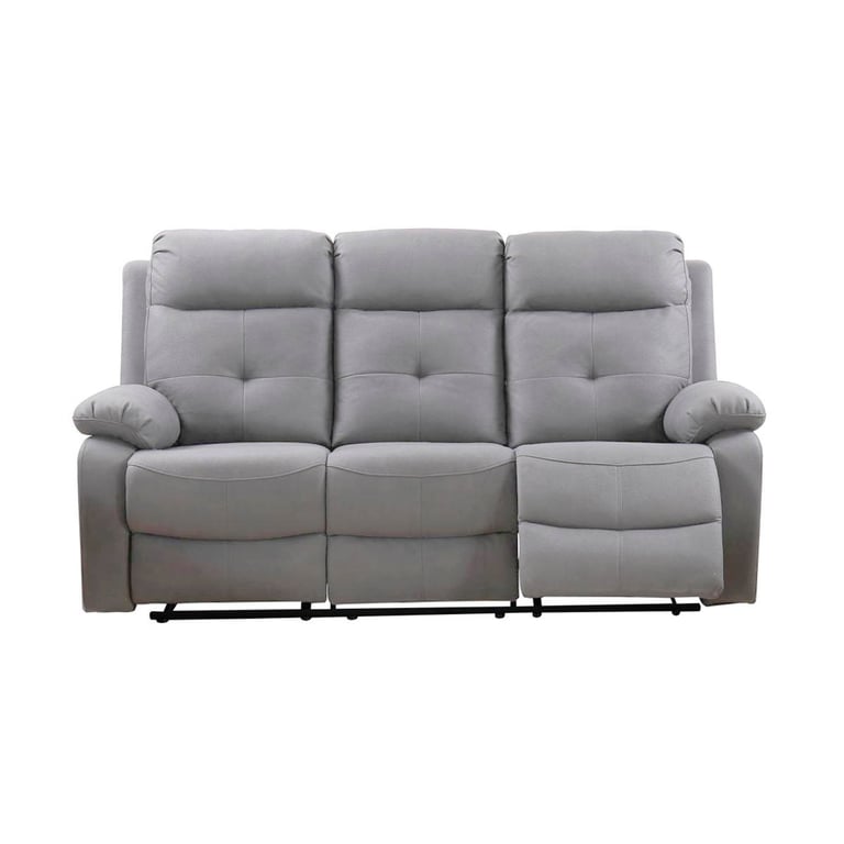 sofá con relax eléctrico.