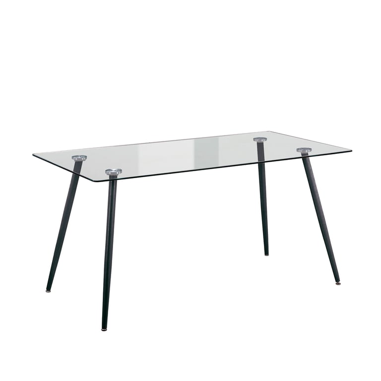 mesa comedor tapa cristal. (kit)