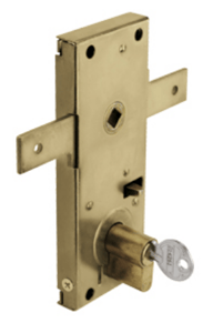 cerradura c.v.l. puerta basculante 11-b-c/m  (completa)