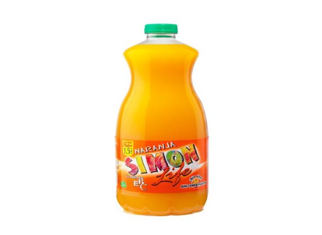 simon life naranja pet 1,5l