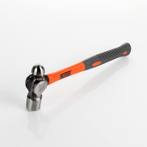 martillo de bola 680 gr. mango fibra vidrio alyco orange