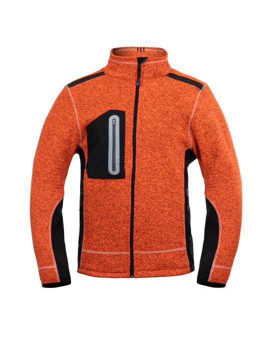 cazadora felpa skill hh166-09  naranja  s