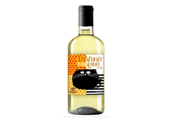 vino blanco verdejo rueda divino minino 75cl