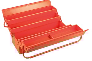 caja htas met. 5 band.525x200x125mm alyco orange