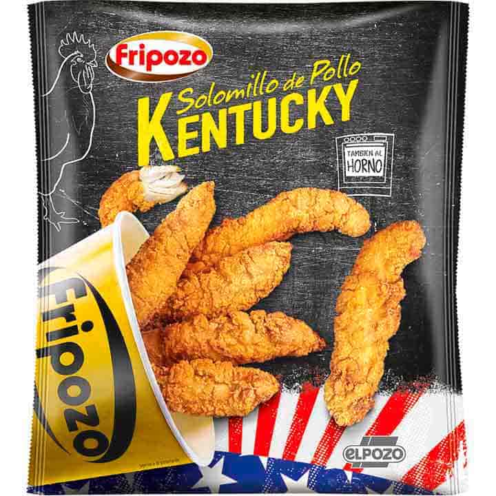 solomillo de pollo kentucky fripozo 250gr.
