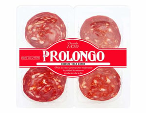 chorizo prolongo lonchas 4*30gr