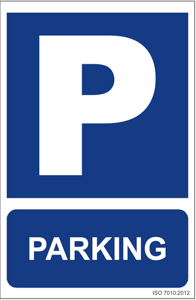 señal parking pvc 0,7mm 210x300mm