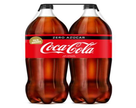 coca cola zero pack-2x2l