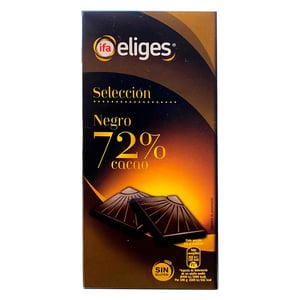 chocolate negro 72% ifa eliges 100gr.