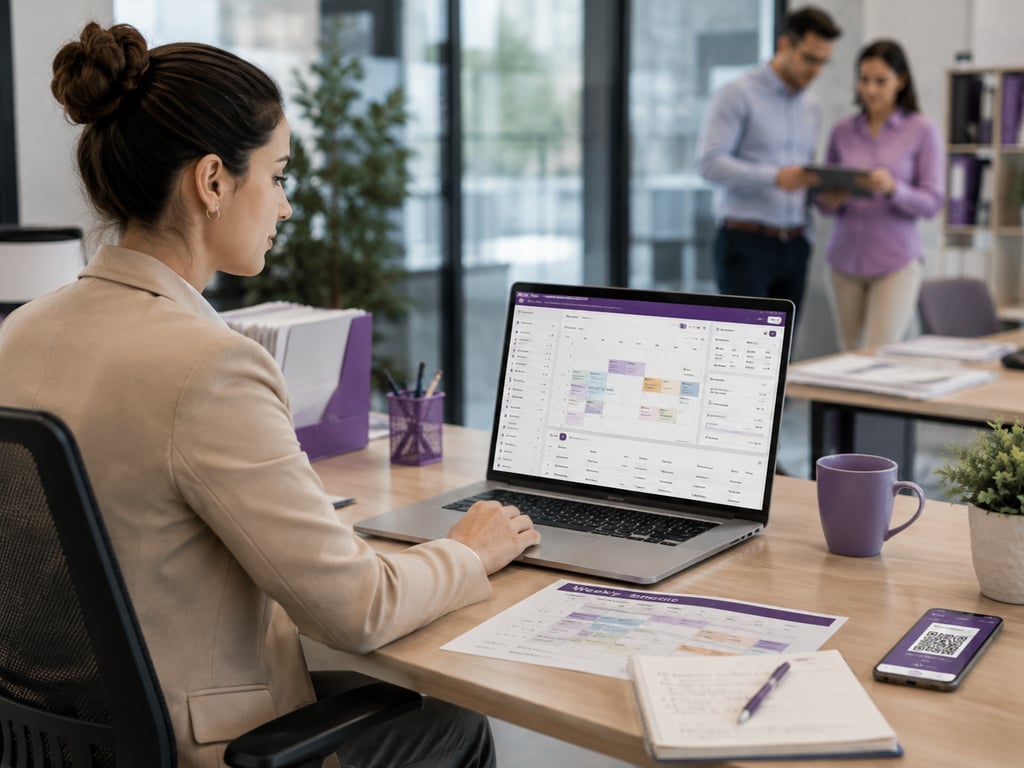 sistema de fichajes para empresas con gestión de horarios, turnos y control de presencia