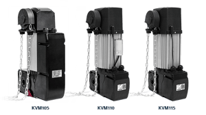 motorline - kvm110  - motor puerta seccional industrial eje motorline kvm110