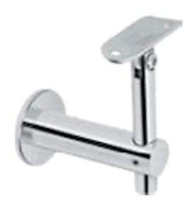 fi09136 - soporte para fijacion a pared para tubo de 43 mm