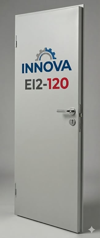 800 x 2050 mm - dchas - puerta cortafuegos innova ei2-120 una hoja padilla