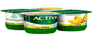 yogur bifid.c/piña desnat.activia 4x125gr.