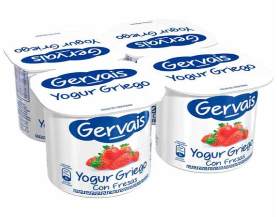 yogur griego fresa gervais pack-4x120gr.