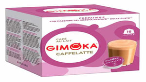 cafe c/leche capsulas gimoka 16ud