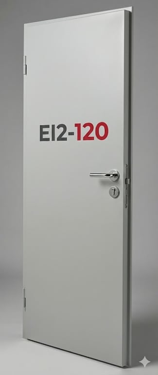 800 x 2050 mm - dchas - puerta cortafuegos classic ei2-120 una hoja padilla