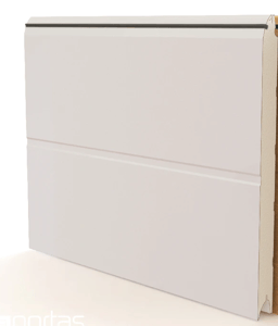 ml panel secc liso unicanal blanco en u mm.