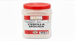 cebolla molida la fama bote 650 grs